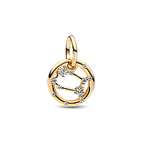 Серебряный шарм Pandora Знак зодиака Близнецы UL, код: 8301891