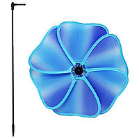 Ветрячок детский текстильный Цветок голубой MiC (V2107) QT, код: 7939105