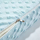 Ортопедична подушка для сну з ефектом пам'яті Memory Foam Бамбук 50*30 см Біла подушка ортопедична, фото 6