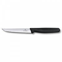 Кухонный нож Victorinox Steak 110 мм Черный (5.1203) QT, код: 1282968