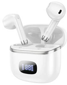 Бездротові навушники гарнітура Hoco EQ1 (TWS) білий