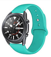 Ремешок BeWatch для Samsung Galaxy Watch 42mm | Galaxy Watch 3 41 mm силиконовый 20мм Мятный NB, код: 2390975
