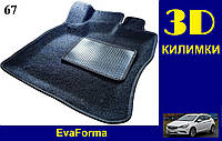3D коврики EvaForma на Opel Astra K '15-21, ворсовые коврики