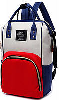 Рюкзак-сумка для мамы Living Traveling Share Разноцветный (xj3702 red white) QT, код: 7830139
