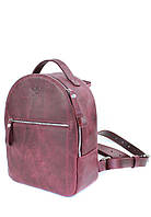 Кожаный рюкзак Groove S бордовый винтажный The Wings DH, код: 8132314