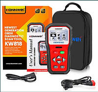 Cканер OBD KONNWEI KW818, Автомобильный диагностический сканер obd2