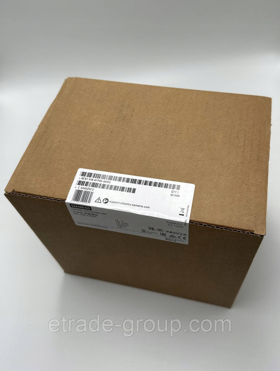 Центральний процесор CPU 1518F-4 PN/DP SIMATIC S7-1500 6ES7518-4FP00-0AB0