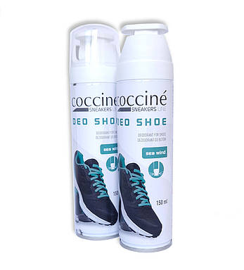 Дезодорант для чоловічого взуття COCCINE SNEAKERS DEO SHOE SEA WIND 150мл Польща, фото 2