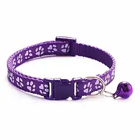 Ошейник для собак и котов с колокольчиком (19-32 cm) Violet (фиолетовый)
