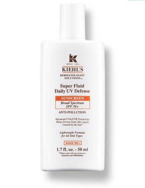 Сонцезахисний флюїд для обличчя SPF 50 Kiehl's Super Fluid Daily UV Defense SPF50, 50 мл