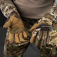 Перчатки тактические Mechanix M-PACT® Multicam Gloves, штурмовые перчатки механикс для военных ВСУ L