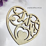 Дерев'яна фігурка 9×9 см, фото 2