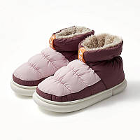 Женские ботинки SNOOPY GaLosha розово-фиолетовые 40-41 (26-26,5 см) (3966) NX, код: 7690435