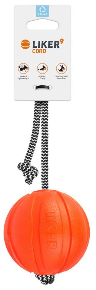 Лайкер Корд Collar Liker Cord м'яч-іграшка на кордовому шнурку для собак діаметр м'яча 9 см, довжина шнура 30 см