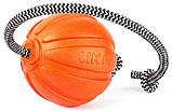 Лайкер Корд Collar Liker Cord м'яч-іграшка на кордовому шнурку для собак діаметр м'яча 9 см, довжина шнура 30 см, фото 2