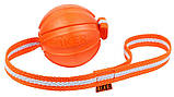 Лайкер Лайн Collar Liker Line м'яч-іграшка на кордовій стрічці для собак, діаметр м'яча 9 см, довжина стрічки 35 см, фото 2