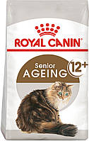 Сухой корм для зрелых домашних кошек Royal Canin Ageing 12+ 2 кг (3182550786218) (2561020) NX, код: 7581602