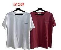 Женская трикотажная футболка, размер универсальный: 48-52