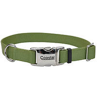 Ошейник для собак Coastal Titan Buckle 2х36-51см зеленая пальма (76484616471) GG, код: 7720780