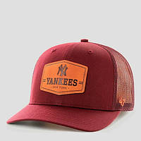 Кепка-тракер 47 Brand YANKEES RAWHIDE TWILL темно-бoрдовый Уни OSFA B-RHTWL17CTP-KM One Size z110-2024