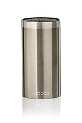 Підставка для кухонних ножів і ножиць 11х11х22 см із неіржавкої сталі Arcos