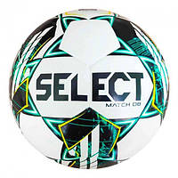 Мяч футбольный Select MATCH DB FIFA v23 бело-зеленый Уни 5 57536-338 5 z110-2024