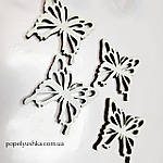 Декор дерев'яний "Метелик" 3,5*3,5 см, фото 4