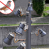 Шипи для відлякування голубів Dexifuxi універсальна гнучка система захисту від птахів із нержавіючої сталі