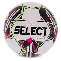 Мяч футзальный Select Futsal Light DB V22 Z-LIGHT-WG №4 Бело-зеленый (57609002) z110-2024