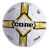 Мяч футбольный Core Briliant Super CR-009 №5 Бело-желтый (57568018) z110-2024