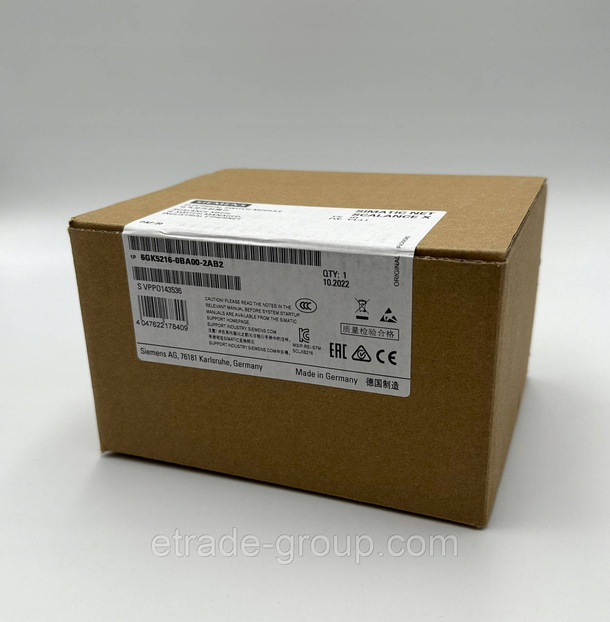 Комутатор Siemens SCALANCE 6GK5216-0BA00-2AB2