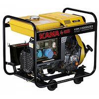 Дизельный генератор KAMA KDK-10000-CE3 7,5 квт 3 фазы z110-2024