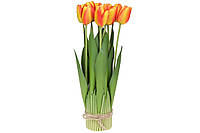 Декоративный букет Тюльпанов LI100333 BonaDi 37см Оранжевый z17-2024