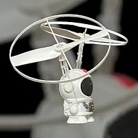 Летающий "Космонавт" , Электрический ударостойкий левитирующий спиннер бумеранг запускалка с LED подсветкой,