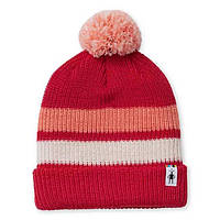 Шапка детская Smartwool Kids Stripe Pom Beanie S Красный z110-2024