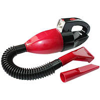 Автомобильный пылесос с фонарем Vacuum Cleaner Красный (hub_np2_0489) z11-2024