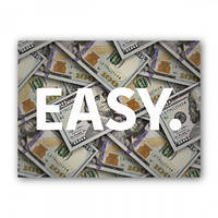 Картина Malevich Store Easy Money 75x100 см (P0471) z17-2024