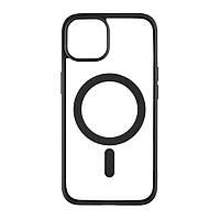 Чехол Color MagSafe Apple iPhone 14 Black z110-2024