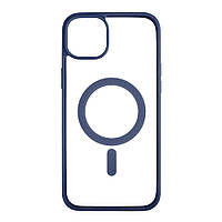 Чехол Color MagSafe Apple iPhone 14 Plus Dark Blue z110-2024