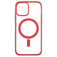 Чехол Color MagSafe Apple iPhone 12 / iPhone 12 Pro Red z110-2024