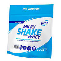 Протеин для восстановления Сывороточный концентрат Milky Shake Whey 6Pak 300г Голубика (29350003) z110-2024