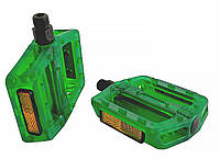 Педалі Wellgo B107 пластик Зелений (PED106) OP, код: 6508231