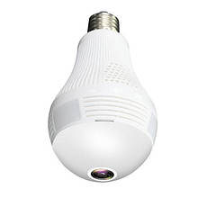 Панорамна IP WiFi-камера лампочка UKC H-302L White (3sm_744066978) z11-2024