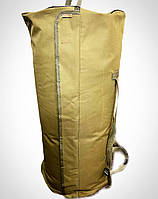 Сумка-баул рюкзак вещевой 120 л. VS Thermal Eco Bag койот z110-2024