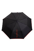 Зонт-полуавтомат Baldinini Черный с красным (30015) z11-2024