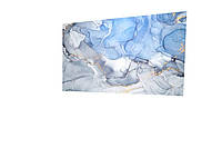 Картина на холсте KIL Art Светлый голубой мрамор 51x34 см (158) z17-2024