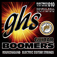 Струны для электрогитары 6 шт GHS DB-GBL Boomers Double Ball Light Electric Guitar Strings 10/46 z14-2024