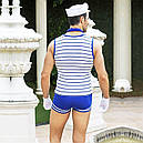Чоловічий еротичний костюм морячка S/M Виготовлений Робін (SO2288) z11-2024, фото 5