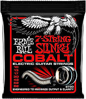 Струни для електрогітари Ernie Ball 2730 7-String Cobalt Slinky Electric Guitar Strings 10/62 z14-2024