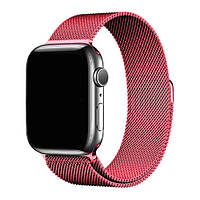 Ремешок Milanese Loop Strap Apple Watch 38 / 40 mm Light Red z17-2024